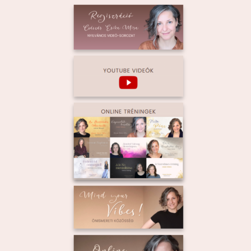 Linktree - Császár Erika Mira